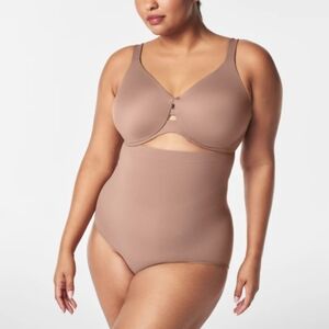 NWT Spanx Cafe Au Lait High Waisted Power Series Sculpting Panties Size …